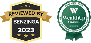 Benzinga and Wealth Up Award
